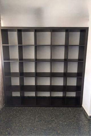 Estantería Ikea Kallax 5x5 Negra