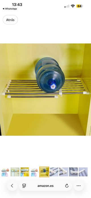 Estante extensible para armario NUEVO!