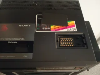 Vídeo Betamax Sony SL-C80E – Funcionando –