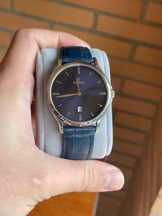 Reloj Festina F7645 Azul y Plateado