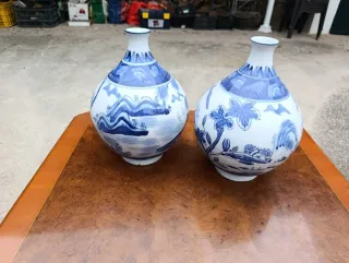 Jarrones porcelana estilo chino