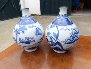 Jarrones porcelana estilo chino