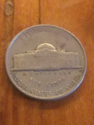 Moneda 5 Centavos Americanos 1953
