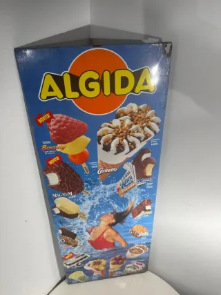 Insegna Listino Prezzi Gelati Algida Vintage