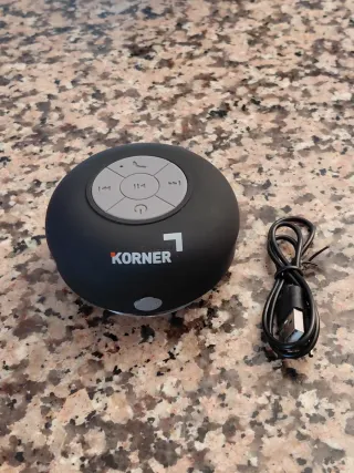 Altavoz Bluetooth Korner Negro/Gris