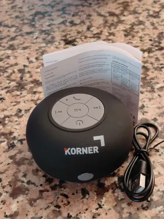 Altavoz Bluetooth Korner Negro/Gris