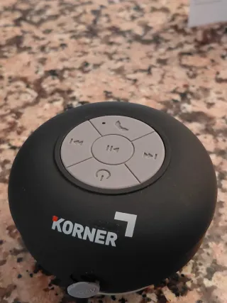 Altavoz Bluetooth Korner Negro/Gris