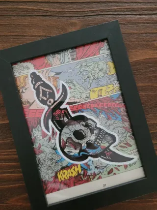 Quadro Pop Art Teschio marvel