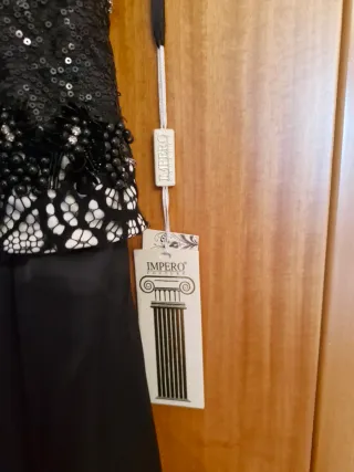 Abito elegante sirena nero