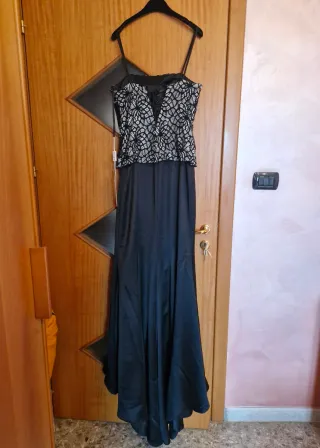 Abito elegante sirena nero