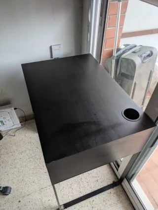 PACK Teletrabajo: Escritorio + Monitor LG 24+Silla