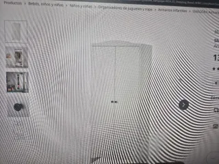 Armario infaltil Blanco de ikea Samagora