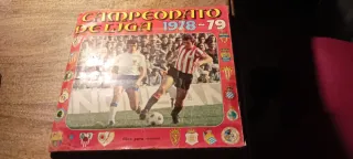 Álbum cromos fútbol Campeonato de Liga 1978-79