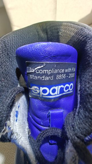 Botas Sparco Cross RB-7 Rally Azul