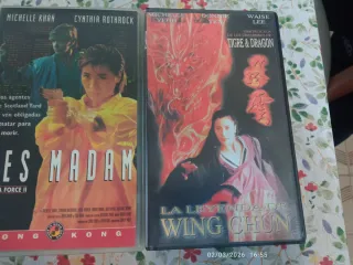 Lote 3 VHS Michelle Yeoh