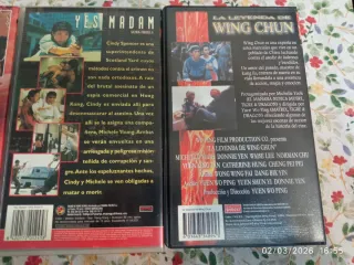 Lote 3 VHS Michelle Yeoh