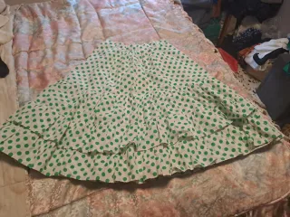 Vestidos de Sevillanas Rojo y Blanco negro  y rojo