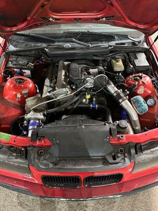 Bmw E36 318ti con motor M42 preparado con turbo.