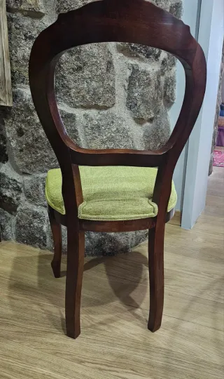 Mesa Comedor Cristal y Resina Tallada