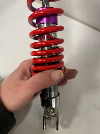 Amortiguador Gas Scooter Rojo/Morado