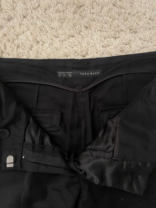 Pantalones Zara Negros
