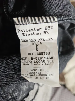 Blusa de gasa estampada