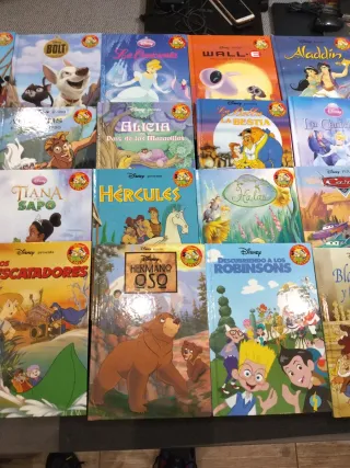 Lote 22 Libros Disney