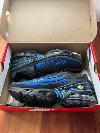Nike Air Max Plus III GS Negro/Azul