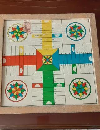 Tablero de Parchís Antiguo Vintage