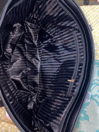 Bolso Victoria's Secret Rayas Rosas y Blancas