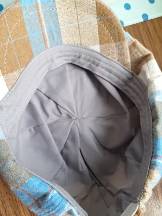 Gorra Vintage Octogonal Cuadros