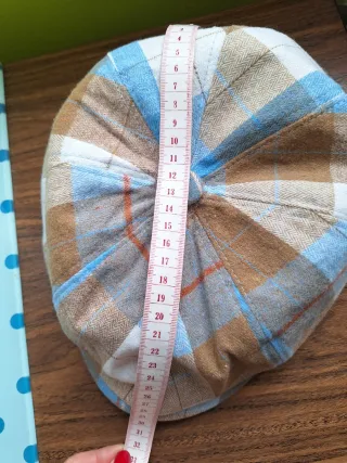 Gorra Vintage Octogonal Cuadros