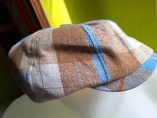 Gorra Vintage Octogonal Cuadros