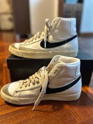 Nike Blazer Mid Zapatillas Blancas