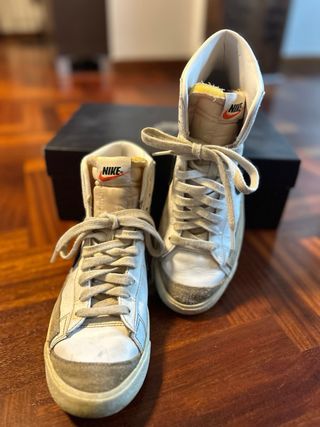 Nike Blazer Mid Zapatillas Blancas