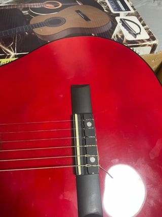 Guitarra Clásica Roja Ronda