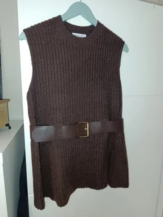 Chaleco Lemaille marrón talla única