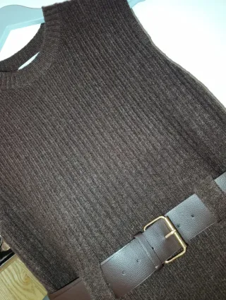 Chaleco Lemaille marrón talla única