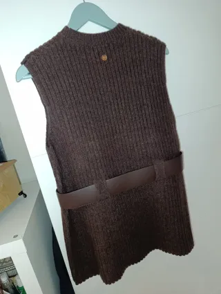 Chaleco Lemaille marrón talla única