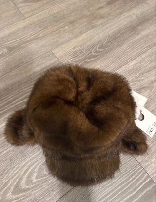 Gorro de pelo marrón Disney Channel