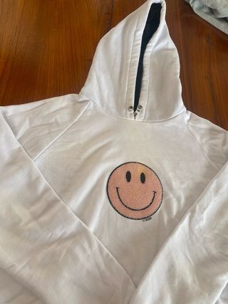 Lote 3 sudaderas cortas manga larga niña T 11-12