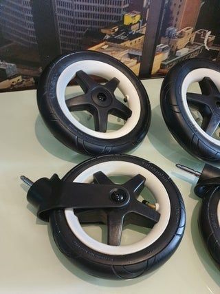 4 Ruedas bugaboo donkey delanteras y traseras