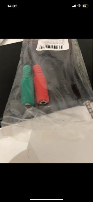 Adattatore cuffie 3.5mm 2x Jack