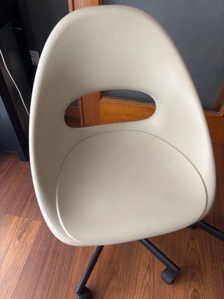 Silla de oficina Ikea beige