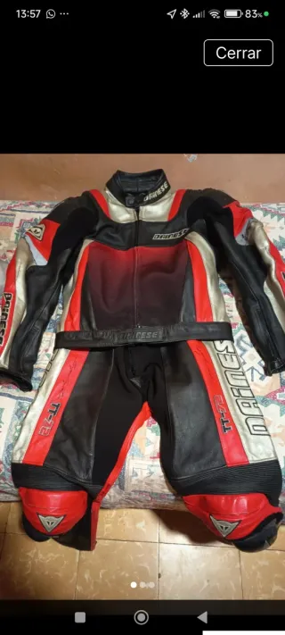 Traje de moto Spidi casi nuevo