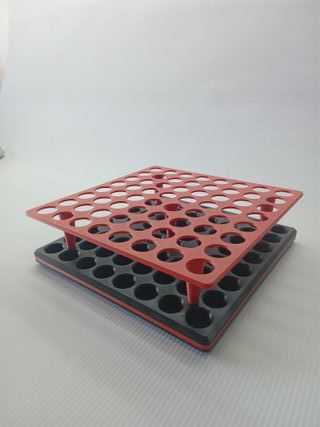 Stand + 64 cylinders