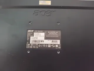 Pantalla Acer 19 Plata/Negra