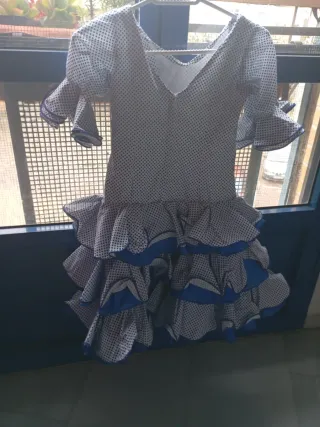 Traje de flamenca con lunares