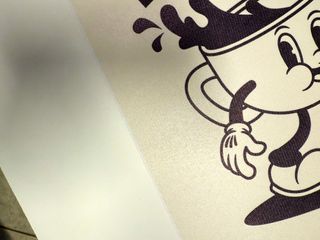 Poster su TELA Espresso Less Depresso 30x40