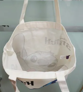 Bolsa Tote Lona Stitch Disney